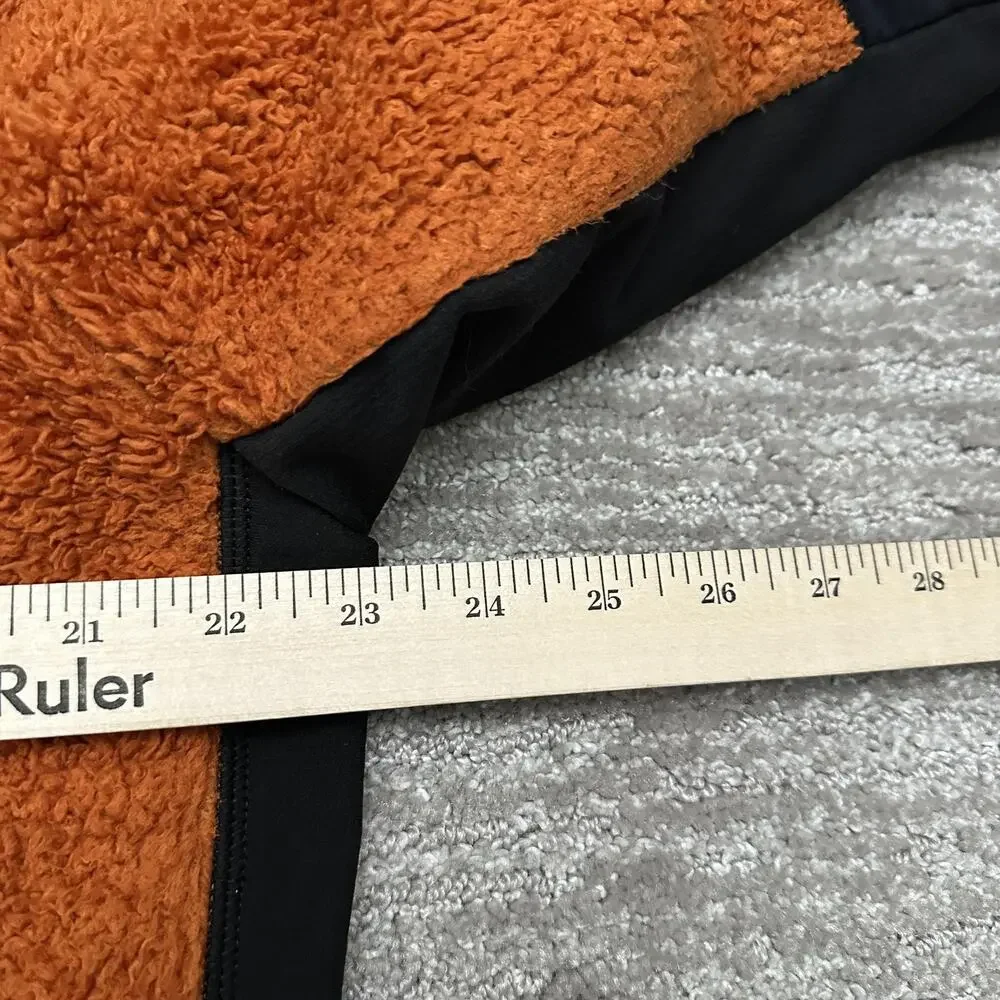 Montura Jacket Mens XL Orange Fleece Full Zip Stand Collar Hiking Outdoor - Picture 16 of 16